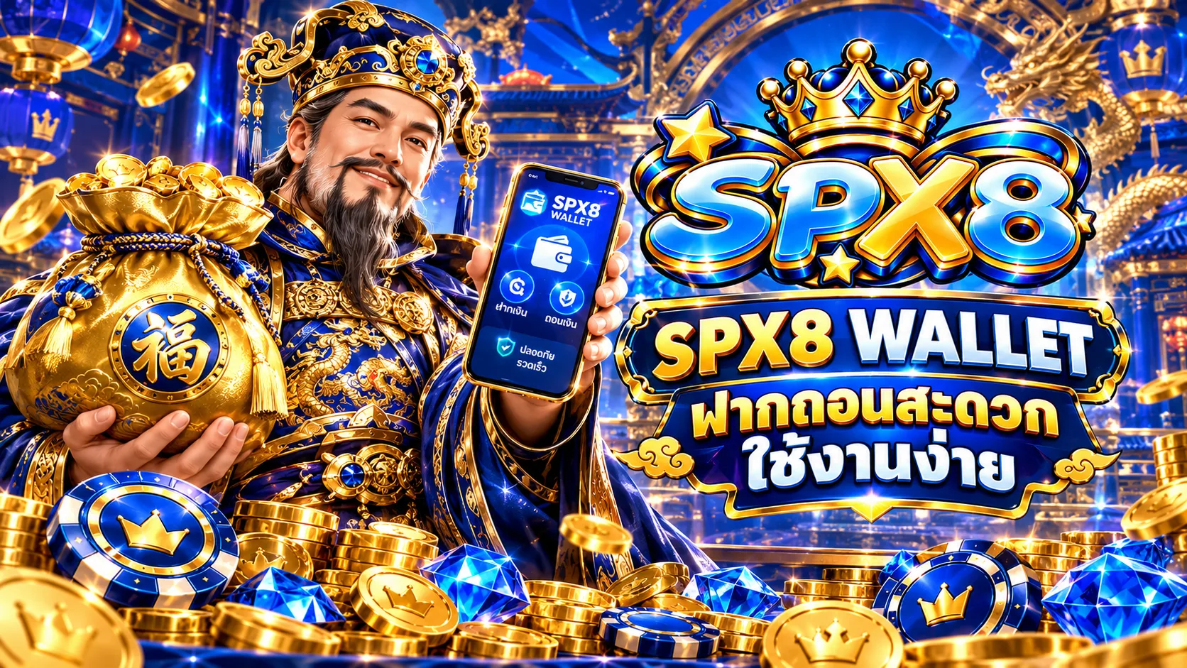 คู่มือใช้งาน SPX8 Wallet ฝากถอน ตั้งแต่เริ่มต้นจนตรวจสอบสถานะ